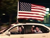 Lidé v USA oslavují smrt teroristy Usáma bin Ládina