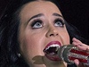 Katy Perry vystupuje na kampani Baracka Obamy v Las Vegas