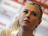 Ruská tenistka Maria arapovová na exhibici v Praze