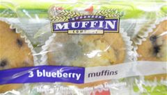 3 blueberry muffins