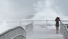 Hurikn Sandy zabjel v Karibiku, m na New York