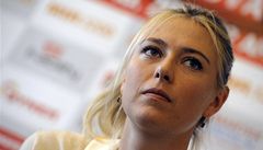 Ruská tenistka Maria arapovová na exhibici v Praze