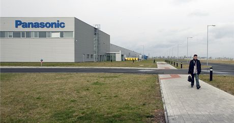 Závod Panasonic v prmyslové zón Triangle u atce v Ústeckém kraji.