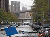 Denní svtlo odhaluje následky boue v ulicích New Yorku
