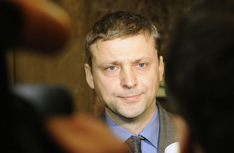 Roman Pekárek poté co sloil poslanecký slib
