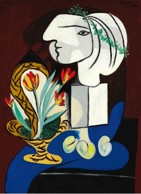 Za 41,5 milionů dolarů (827 milionů korun) byl ve čtvrtek v New Yorku vydražen portrét milenky Pabla Picassa.