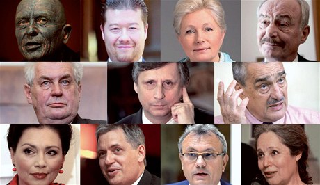 11 osobností, které se ucházejí o prezidentskou funkci.