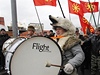 "Ruský pochod". Pravicoví radikálové v ulicích Moskvy