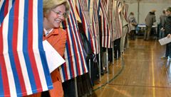 Demokratická kandidátka do Senátu Elizabeth Warrenová práv odvolila v Massechusets. Ameriané dnes krom prezidenta vybírají také zástupce do obou komor Kongresu. V jedenácti státech se volí také guvernér 