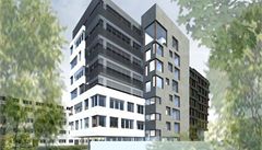 Kancelsk projekt Tetris Office Building na Praze 4