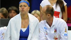 Petra Kvitová a Petr Pála.