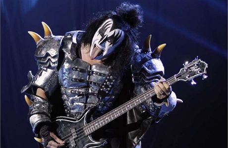 Baskytarista a zpvák kapely Kiss Gene Simmons