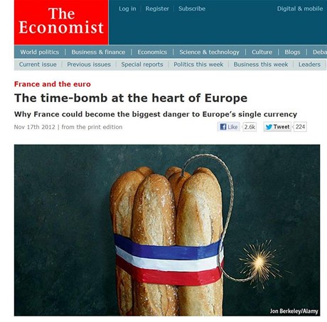 Paí se roziluje, nelíbí se jí vtip v asopise Economist.