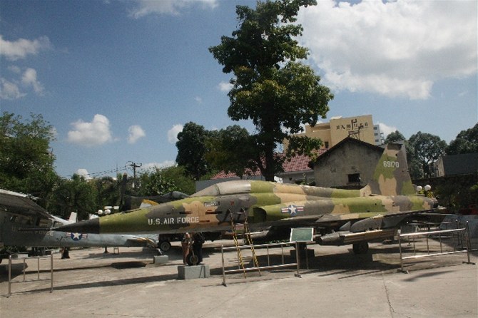 Muzeum války ve Vietnamu, Saigon. 