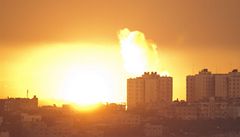 Z psma Gazy se ozvaj vbuchy. Hams chce uklidnit egyptsk premir