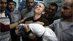 Ani ne roní dít novináe BBC je jednou z nejmén 15 obtí izraelských nálet v pásmu Gazy