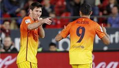 Messi překonal Pelého, Barcelona porazila Mallorku 4:2
