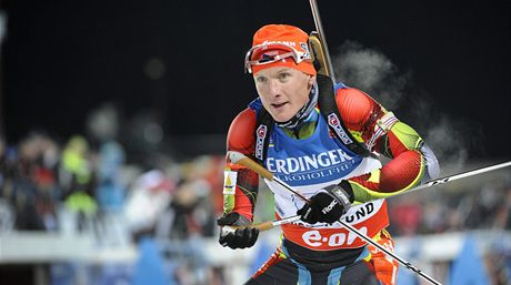 eský biatlonista Ondej Moravec
