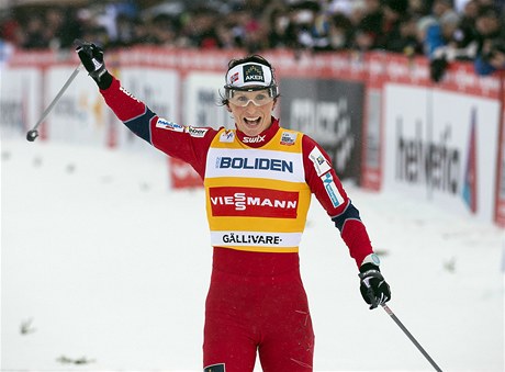 Norská bkyn na lyích Marit Björgenová 