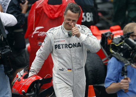 Loučí se legendární pilot formule 1 Michael Schumacher