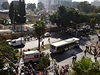 Exploze autobusu v centru Tel Avivu zranila na 15 lidí