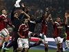 Radost fotbalist AC Milán