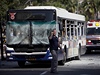 Policie je na stop dvma pachatelm. Výbuch autobusu v Tel Avivu zranil 21 lidí.