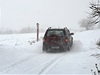 erstvý sníh komplikoval dopravu na mnoha místech v republice.