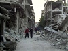 Tké boje v Sýrii.