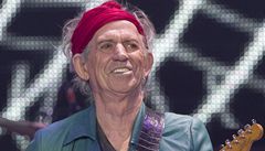 Za kadý rok v kapele 20 vrásek. Mistr Keith Richards.