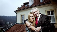Prezidentský kandidát Miloš Zeman s dcerou Kateřinou. | na serveru Lidovky.cz | aktuální zprávy