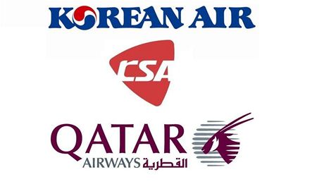 O SA maj zjem Qatar Airways i Korean Air