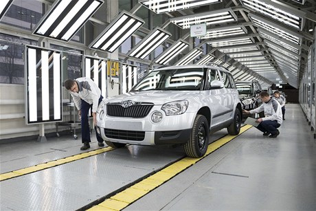 Škoda v ruském Nižním Novgorodu zahájila výrobu modelu Yeti 