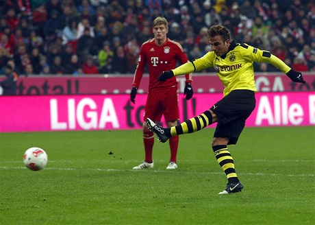 Fotbalista Borussie Dortmund Mario Götze