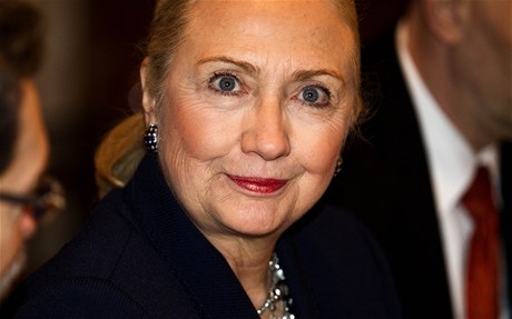 Americká ministryn zahranií Hillary Clintonová