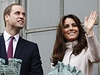 Princ William s Kate na snímku z 28. listopadu 2012
