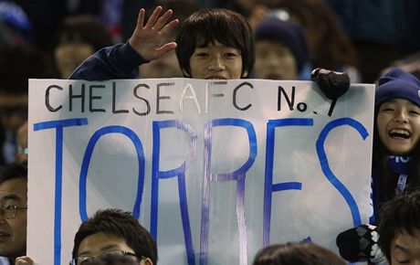Japonsk fanouek Chelsea a jejho tonka Fernanda Torrese