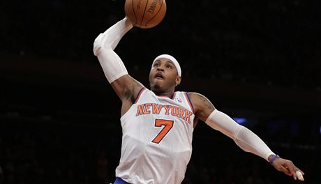 Basketbalista New Yorku Knicks Carmelo Anthony