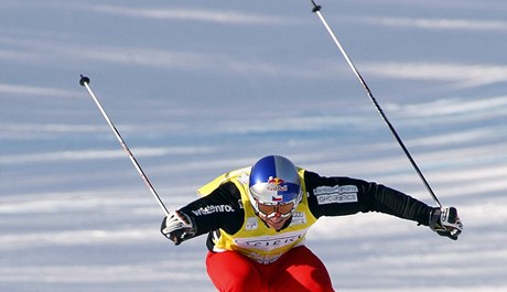 Český skikrosař Tomáš Kraus