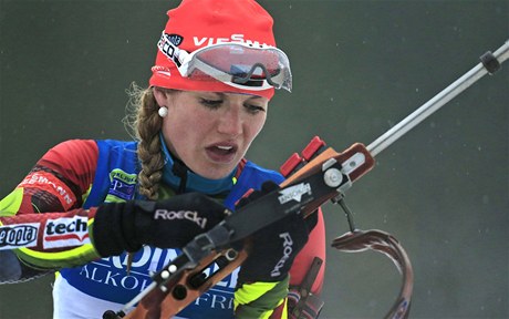 Česká biatlonistka Gabriela Soukalová