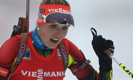 Česká biatlonistka Gabriela Soukalová