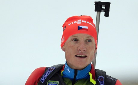eský biatlonista Ondej Moravec