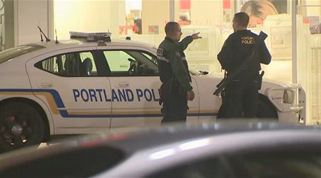 Portlandská policie na míst inu