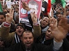Protesty v Káhie - píznivci prezidenta Muhammada Mursího 