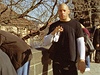 Vin Diesel na praském Karlov most v roce 2002 pi natáení filmu xXx.