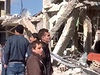 Bombardování Damaku. 