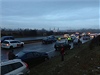 Hromadná nehoda na silnici R10 u Brandýsa.