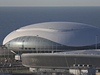 Zimní stadion Boloj v Soi, které bude hostit olympijské hry 2014