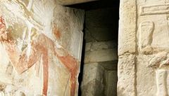 Nov objevená egyptská hrobka.