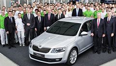 První Octavia III sjela z výrobní linky.